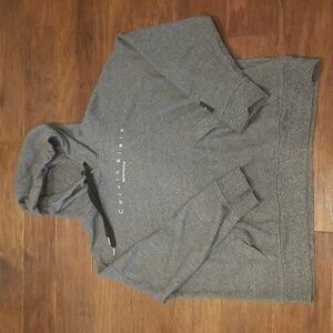 Calvin Klein Performance Heathered Gray Hoodie